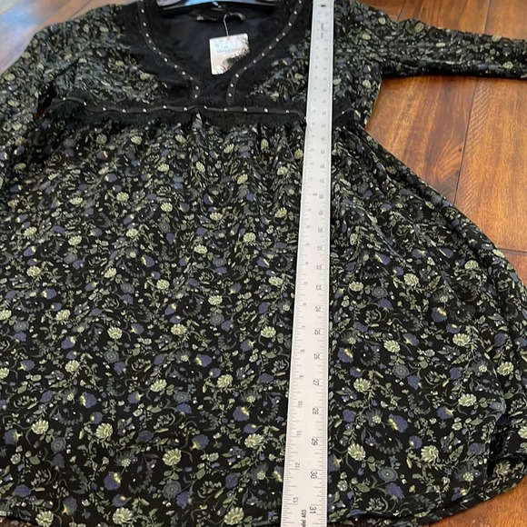 Zara Basic Floral Lace Applique Dress Size small - Picture 10 of 16